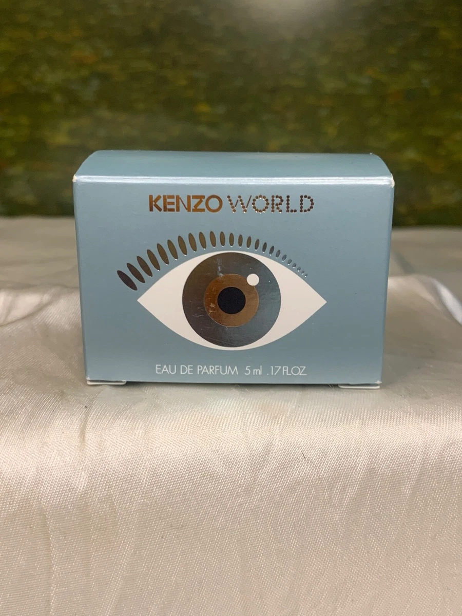 KENZO WORLD 5ML EDP MINI SPLASH NEW WITH BOX eBay