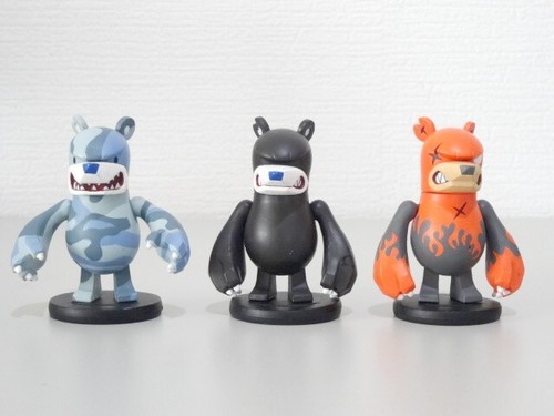 Touma Wonderwall Knuckle Bear Time Capsule Figure 3pcs Yujin Waver Nowar Umi - Picture 13 of 20