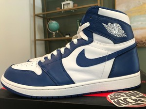 nike air jordan 1 retro high og storm blue