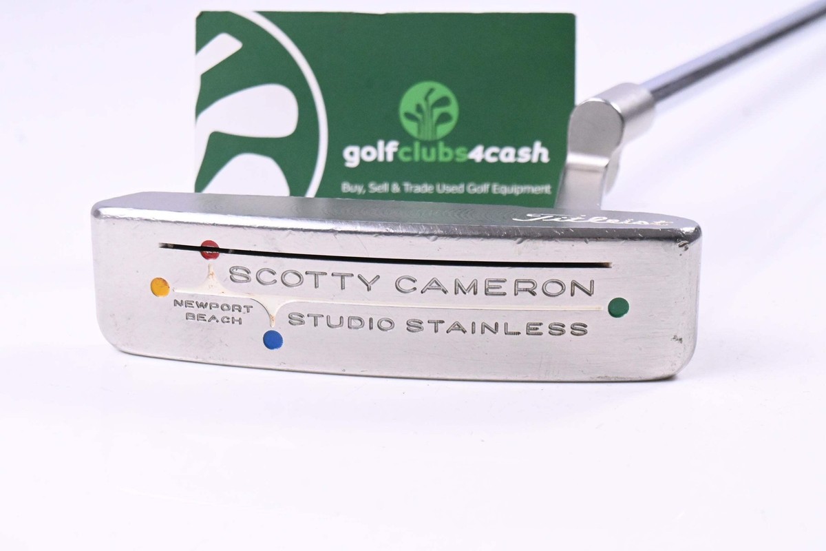 Scotty Cameron Studio Stainless Newport Beach Putter / 31 Inch