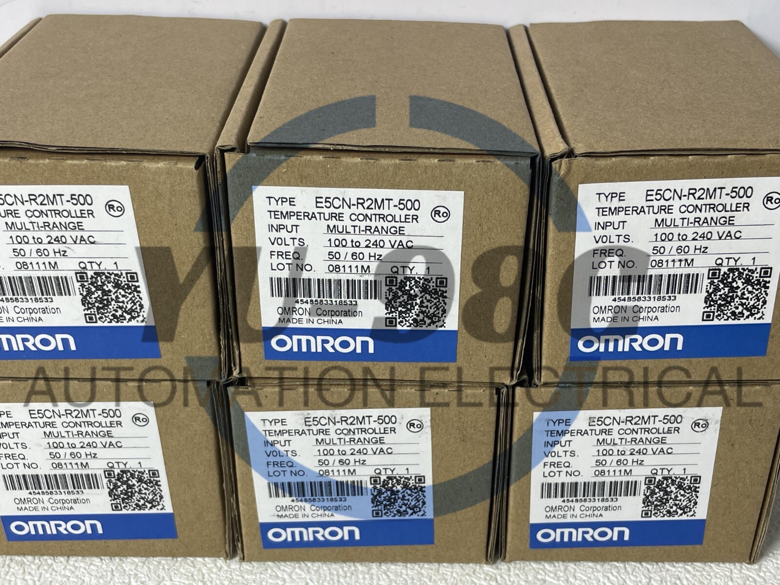 Contrôleur De Température Omron E5CN-R2MT-500 - 100-240V, Neuf Sous Emballage