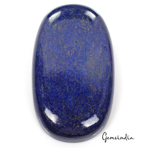 Piedra preciosa suelta de 3510 quilates de oro natural pirita azul lapislázuli cabina ovalada de gran tamaño - Imagen 3 de 6
