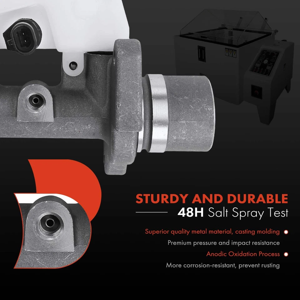 Cilindro maestro de freno con depósito para Chevrolet Cobalt 05-08 Pontiac Pursuit G5 Foto 2 de 4