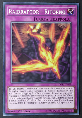 RAIDRAPTOR RETURN auf Italienisch CORE-IT069 Common YUGIOH