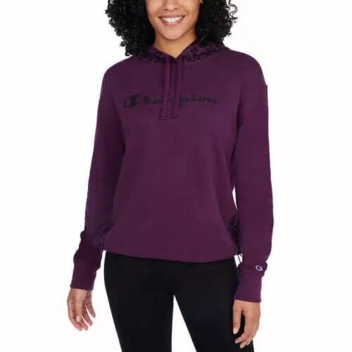 Plum champion best sale hoodie