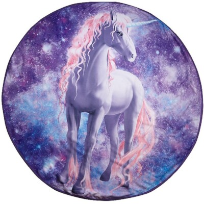 Mainstays Einhorn rundes Strandtuch für George Home 58 cm