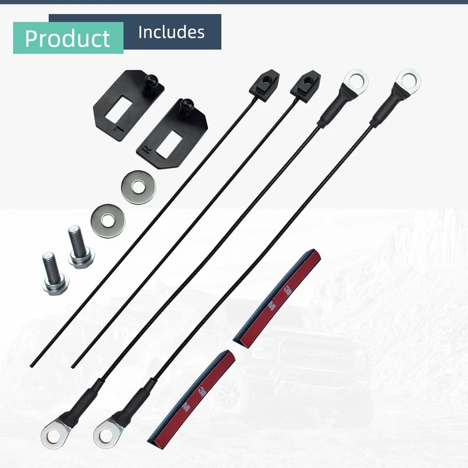 Easy Up & Slow Down Tailgate Struts Assist for Mitsubishi Triton MQ/MR 2015-2023 - image 3 of 4