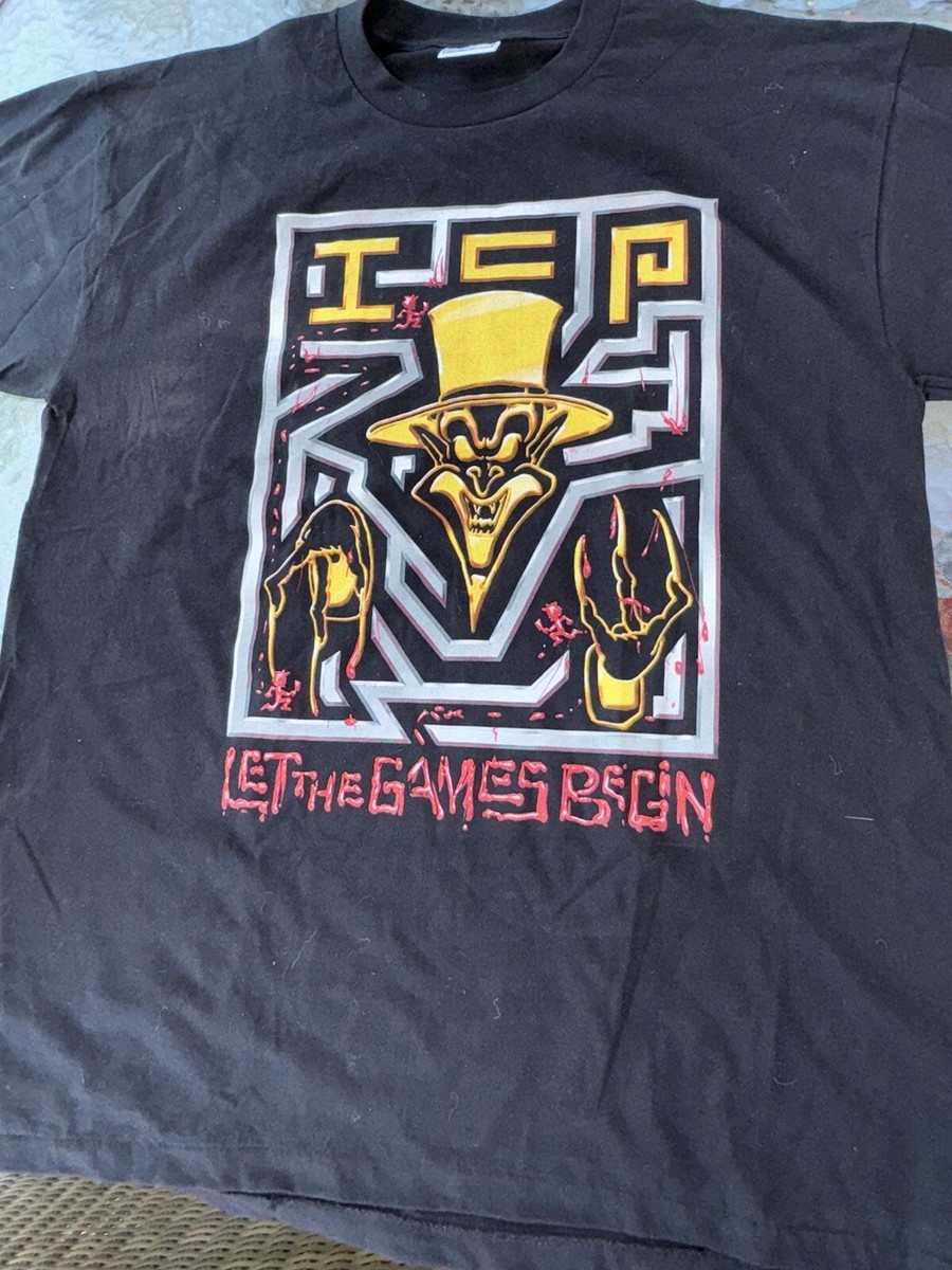 Vintage Insane Clown Posse Let The Games Begin Shirt ICP XL Made