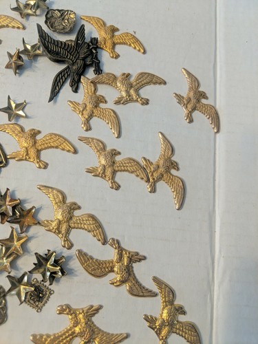 Vintage Lot Of Small Metal Embellishments For Crafting / Jewelry Making - 第 5/9 張圖片