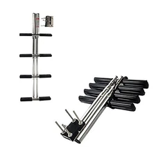 Dive Ladder Stainless Steel Marine Telescopic Sport 4 Step Boat Dual Vertical 