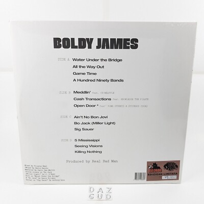 Killing Nothing - Boldy James Limited Edition /850 7“ Bonus Vinyl