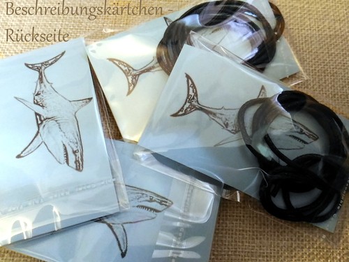 Shark Hai Zahn Haifischzahn Kette Halsband Anhänger mit Band - Picture 11 of 12
