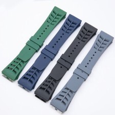 25mm For RICHARD MILLE RM53/RM055/RM011 Strap Rubber--Scews Version--Watch Band