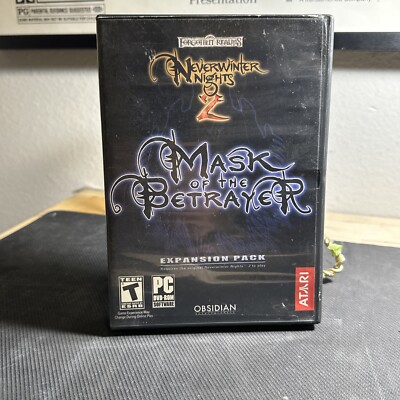 Neverwinter Nights 2 MASK OF THE BETRAYER Expansion Pack for PC Atari 