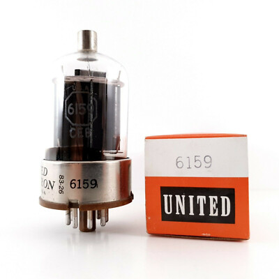 1 X 6159 UNITED ELECTRON TUBE. CB332