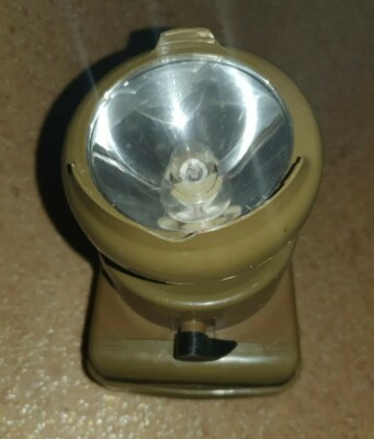 EISEMANN Handlampe - RARITÄT - 1960er Jahre Bundeswehr Lampe