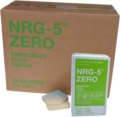 NRG-5 ZERO Notration - Notverpflegung - Karton 24x500g