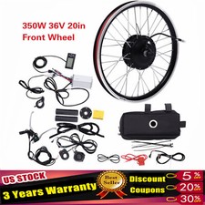 36V 20 Front Wheel Electric Bicycle Hub Motor Conversion Kit 350W E Bike