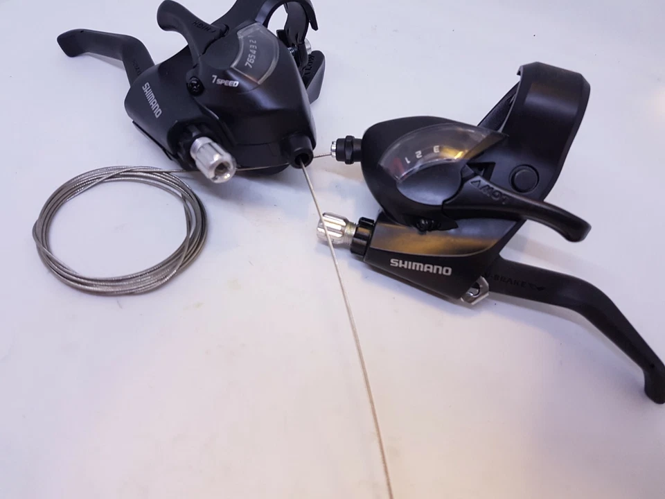Shimano 7 Speed Rapidfire 21 Gears shifters Brake lever pod combination ST-EF41 - Image 2 of 4