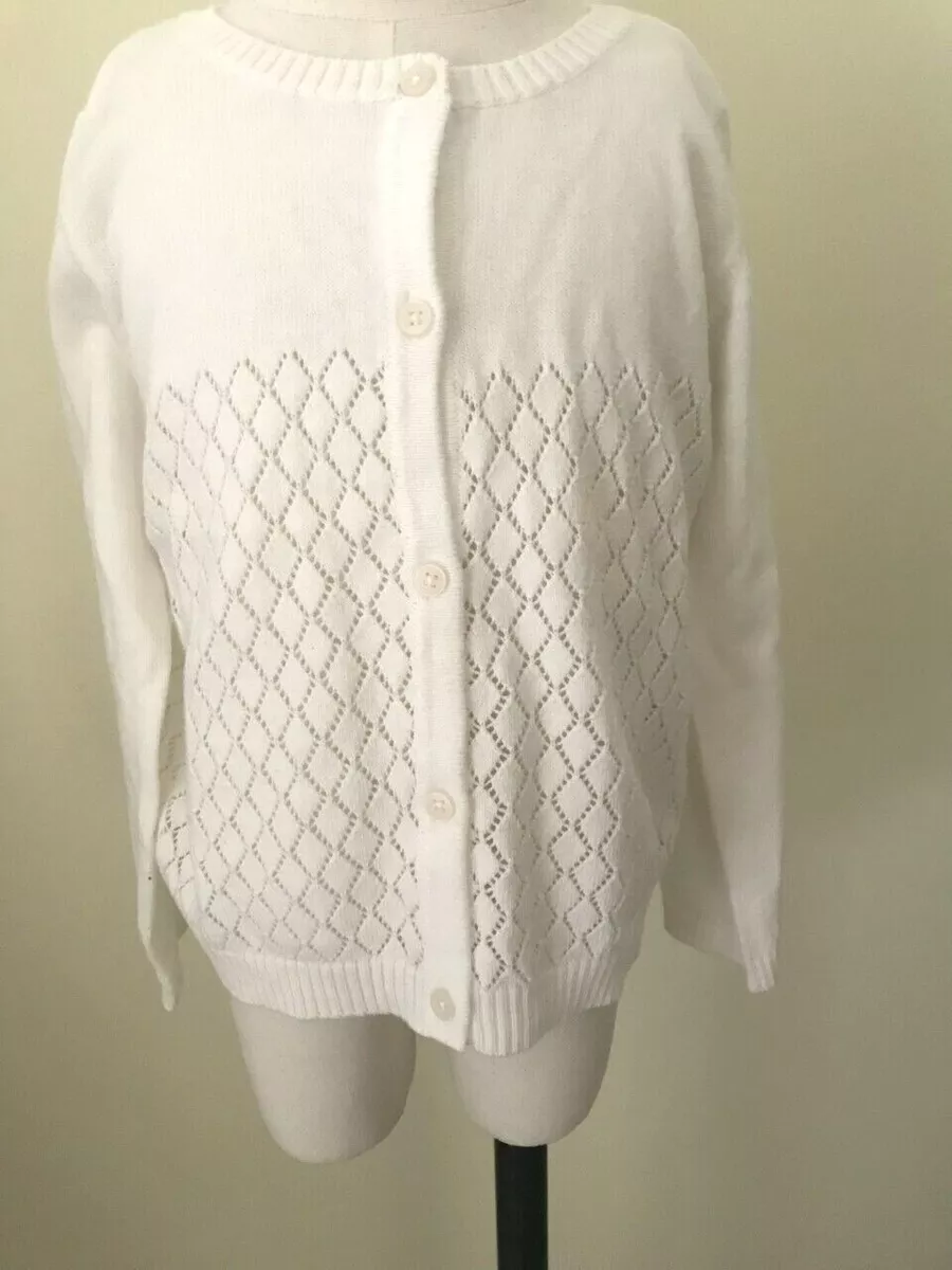 3t top white cardigan