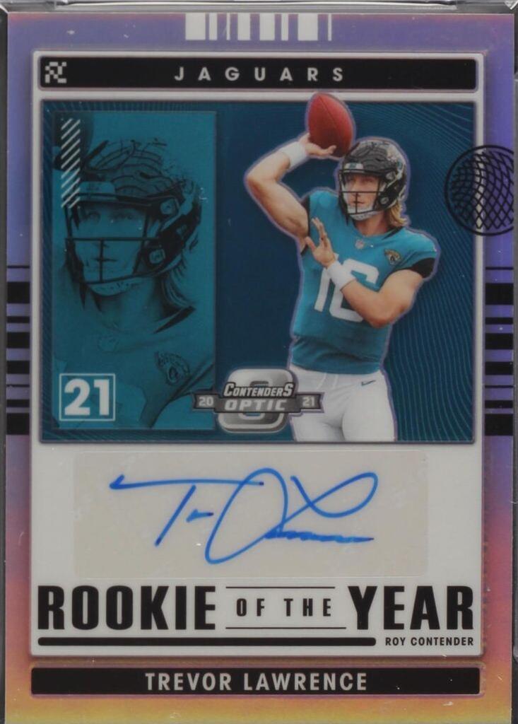 2021 Panini Contenders Optic Trevor Lawrence #RYC-TLA for sale | eBay