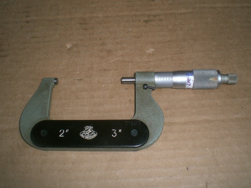 Etalon Micrometer 2" to 3" .0001  Swiss made