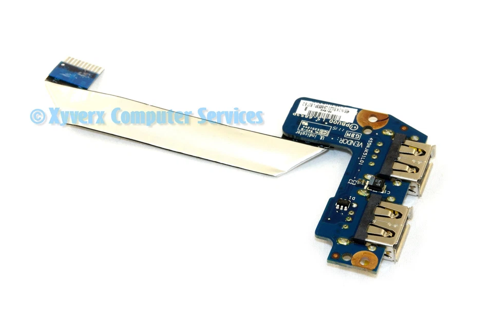 LS-6853P PLACA USB TOSHIBA ORIGINAL GENUÍNA COM CABO NB505 (GRD A) (CA411) - Imagem 2 de 2