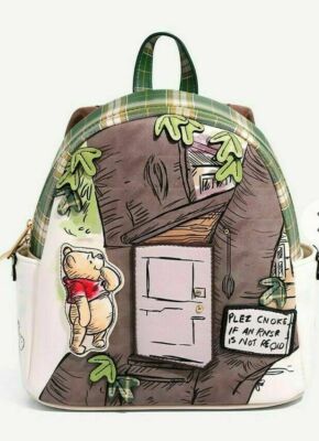 DANIELLE NICOLE DISNEY WINNIE THE POOH Owl’s House Figural MINI BACKPACK! Danielle Nicole Disney Winnie the Pooh Owl main image 2