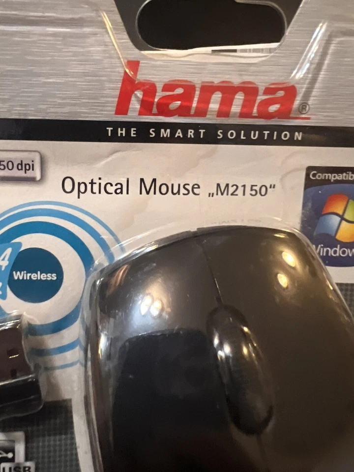 Hama Wireless Optical Mouse 1750 Dpi USB M2150 - Image 2 of 4