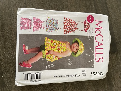 vintage baby sewing patterns lot, Simplicity, McCalls. Butterick, Essence - Picture 4 of 7