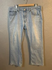 Levi's 527 Men's Jeans Size 38x30 Bootcut Light Blue Denim