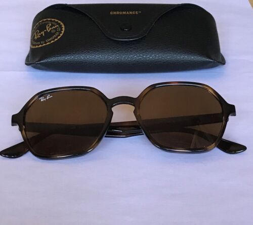 RAY BAN * SONNENBRILLE * RB4361 * GINA * HAVANNA * CHROMANCE *UNISEX * NEUWERTIG - Bild 2 von 5