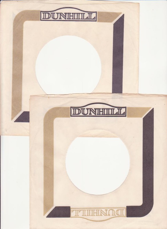 Dunhill Records- 2 Original 1960's 45 Record Company Sleeves