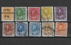Canada - 1922/31 USED George V set