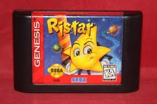 Ristar (Sega Genesis, 1995) Authentic Game Cartridge