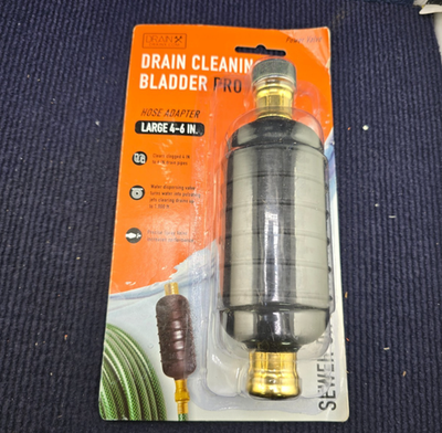 #ad #ad Hydro Pressure Drain Cleaning Bladder Pro Fits 4quot; to 6quot; Drain Pipes $37.99
