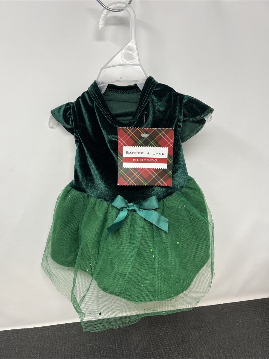 pet holiday dresses Festive Green Red Christmas Dog Dress