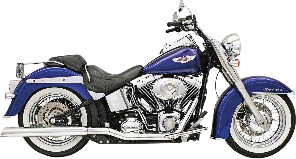 BASSANI XHAUST Tru Dual Exhaust - Fits '86-'06 Softail SFT-211 - Image 3 of 3