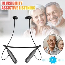 Hearing Aids Digital Invisible In Ear Neckband Sound Voice Amplifier Enhancer