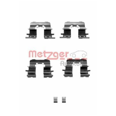 Metzger Zubehör für Bremsbeläge hinten für Toyota Avensis Previa
