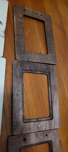 Qty 6 * 4x6 Wooden Photo Frame * Craft * Photo Album * DIY Stained - Picture 3 of 4