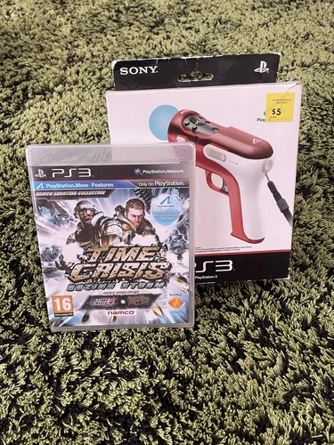 Time Crisis: Razing Storm, 2010 PS3 Bundle With PlayStation Move Attachment
