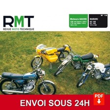 RMT 16 Sachs moteurs 125/175 Suzuki GT125/GT185 Revue Moto Technique PDF USB !