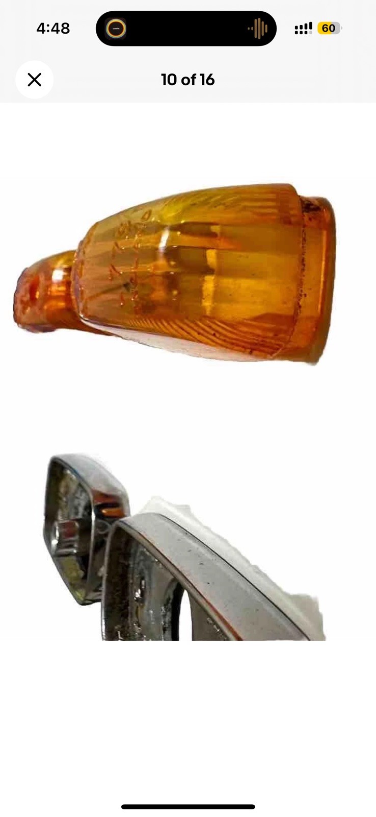 1981-1988 Rolls Royce Silver Spur Left Right Side Turn Signal Lamp Indicator OEM