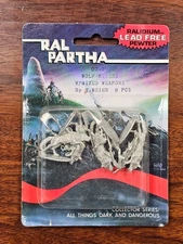 Ral Partha AD&D Wolf Riders 8 Minis 02-093 Sealed Blister Lead Free