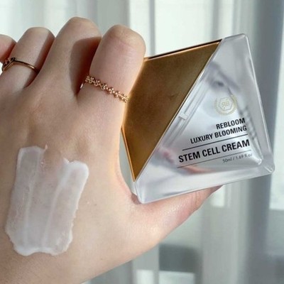 REBLOOM Luxury Blooming Stem Cell Cream 50ml Glowing Skin Anti-Aging Pflege NEU