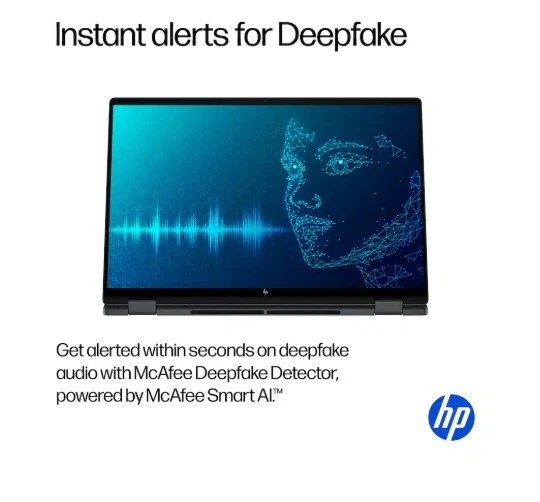 New in Box HP - OmniBook X Flip - Copilot+ PC - 16" 3K OLED Touch-Screen Laptop - Image 4 of 4