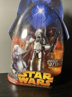 Star Wars, Revenge Of The Sith Commander Bacarra With Quick Draw Action