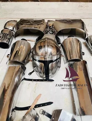 ZAIN Mandalorian Full Body Armour Costume Inspired Full Suit of Armor Star Wars - image 1 of 4