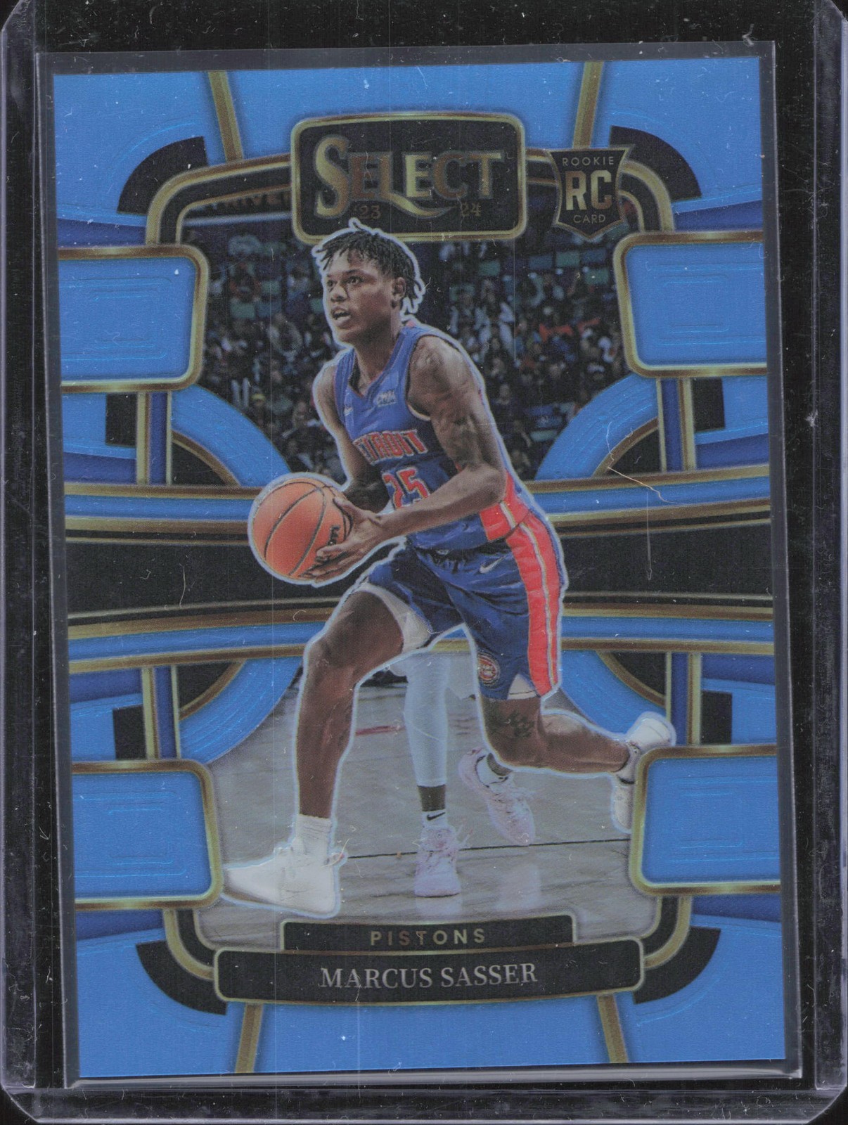 2023-24 Panini Select #70 Marcus Sasser Light Blue Prizms #/299